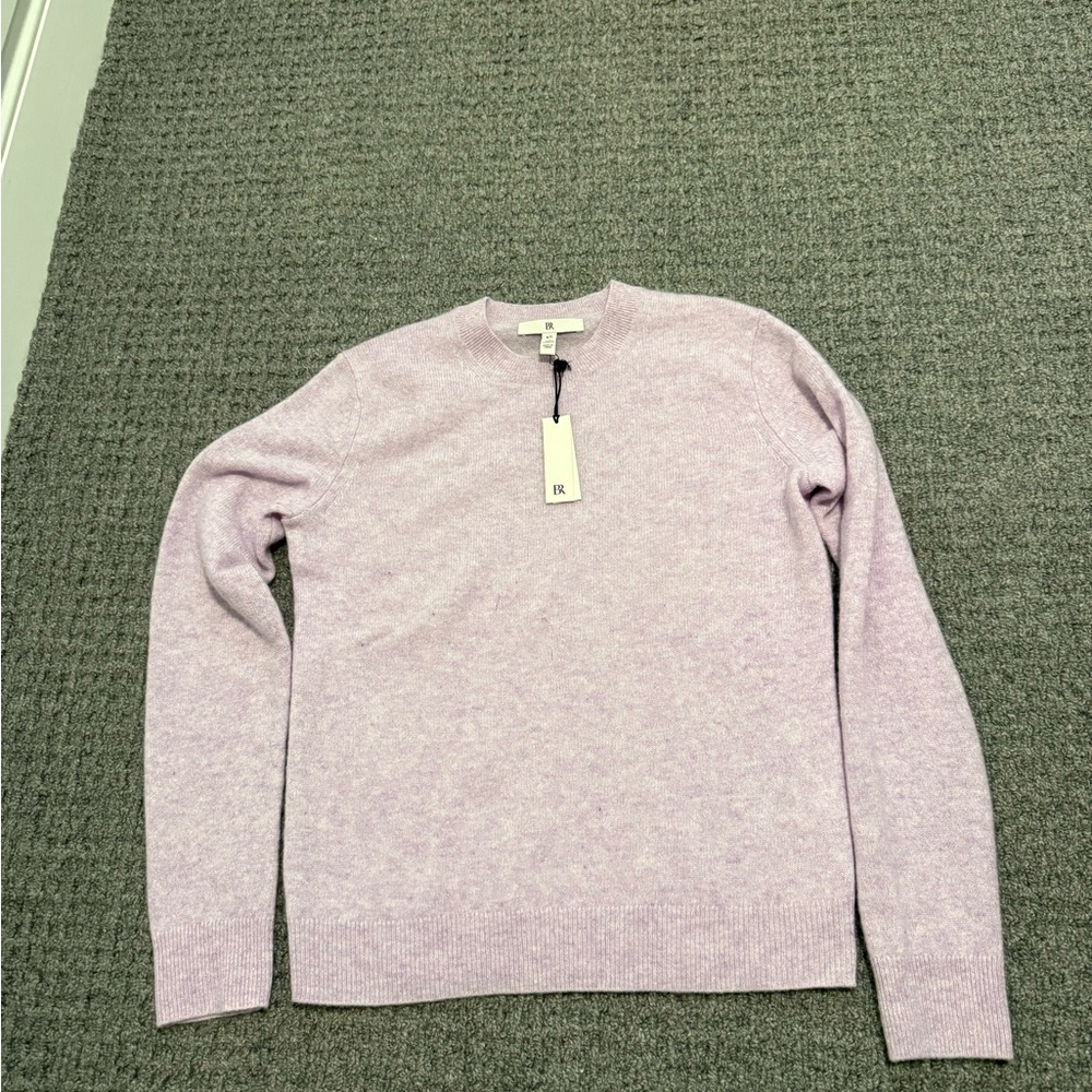 Banana Republic Light Purple Cashmere Crewneck